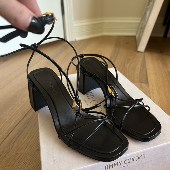 Prada Black Nappa Leather Sandals - Picture 10 of 12